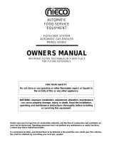 Nieco Corporation 1015GC Operating instructions
