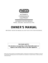 Nieco Corporation 1352 Operating instructions
