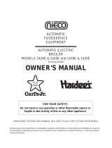 Nieco Corporation 1450 Operating instructions