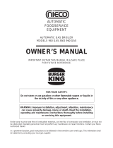 Nieco Corporation 940 Gas Owner's manual