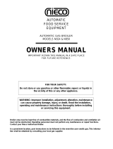 Nieco Corporation N824 Owner's manual