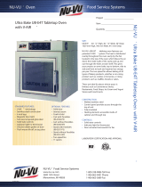 Nu-Vu Food Service System Ultra Bake UB-E4T Datasheet
