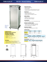 Nu-Vu Food Service System 7500-H-UA13T Datasheet