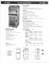 Nu-Vu Food Service System OP-3/9M Datasheet