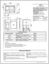 Universal Tubs HD2646RWH-65 Specification