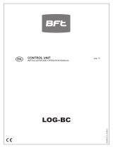 BFT LOG-BC Owner's manual