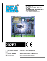 DEA SYSTEM 202E3 Owner's manual