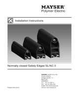 Mayser Safety Edges SL/NC II Quick start guide