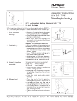 Mayser SE I TPE Assembly Instructions