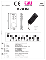 Tau 250K-SLIM Owner's manual