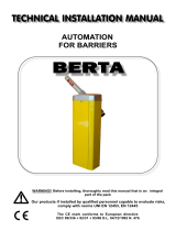 VDS Berta 24v Owner's manual