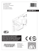BFT LEO MV D Owner's manual