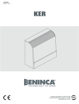 Beninca KER Operating instructions