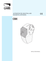 CAME C-BXET Owner's manual