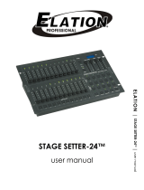 Elation Stage Setter-24 User manual