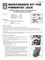 Power Fist 8007177 Owner's manual