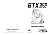 Briteq BTX-300SW - RENTAL SET Owner's manual