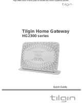 Tilgin HG2301 Owner's manual