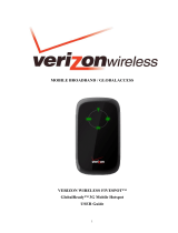 Verizon Fivespot User manual