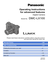 Panasonic DMCLX100EB Owner's manual