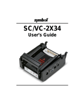Zebra SC/VC-2X34 Owner's manual