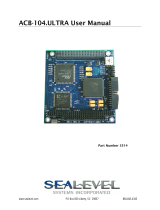 SeaLevel ACB-104.ULTRA User manual