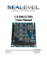 SeaLevel C4-104.ULTRA User manual