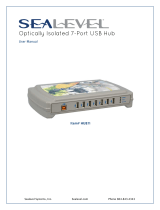 SeaLevel Isolated 7-Port USB Hub User manual