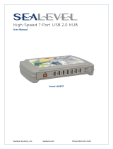 SeaLevel 7-Port USB 2.0 Hub User manual