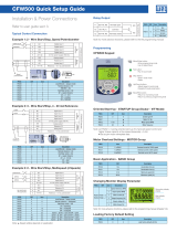 WEG CFW500 Quick start guide