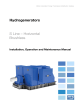 WEG Hydrogenerators brushless User manual