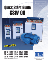 WEG SSW06 Quick start guide