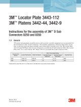 3M Locator Plates Operating instructions