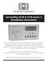Horstmann ServicePlus S27R Series 2 Installation guide