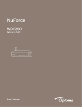 NuForce WDC200 Owner's manual