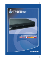 Trendnet TEG-S081Fi User manual