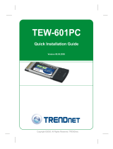 Trendnet TEW-601PC Quick Installation Guide