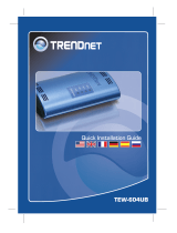 Trendnet TEW-604UB Owner's manual