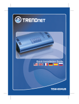 Trendnet TEW-604UB Quick Installation Guide