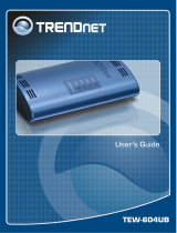 Trendnet TEW-604UB User manual