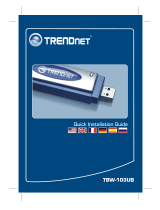 Trendnet TBW-103UB Owner's manual