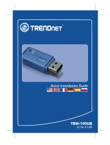 Trendnet TBW-105UB Quick Installation Guide