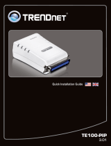 Trendnet TE100-P1P Quick Installation Guide