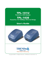 Trendnet TPL-102E Owner's manual
