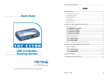 Trendnet TU2-ET200 - USB Mobile Docking Station User manual