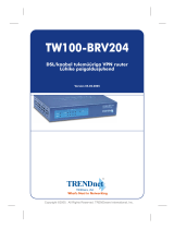 Trendnet TW100-BRV204 Quick Installation Guide