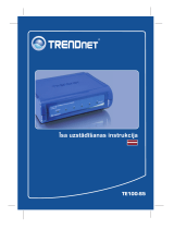 Trendnet TE100-S5 Quick Installation Guide