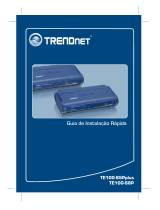Trendnet TE100-S5Pplus Quick Installation Guide