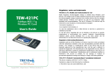 Trendnet TEW-421PC User manual