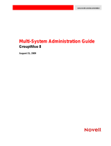 Novell GroupWise 8 Administration Guide